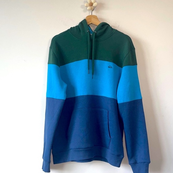 Quiksilver Other - Quiksilver Men's Multicolor Block Hoodie
